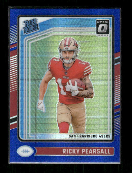 Ricky Pearsall - 2024 Donruss Optic - Blue Hyper - Rated Rookie