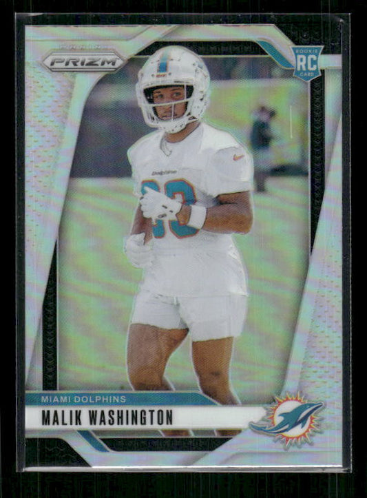 Malik Washington - 2024 Panini Prizm - Silver Prizm - Rookie