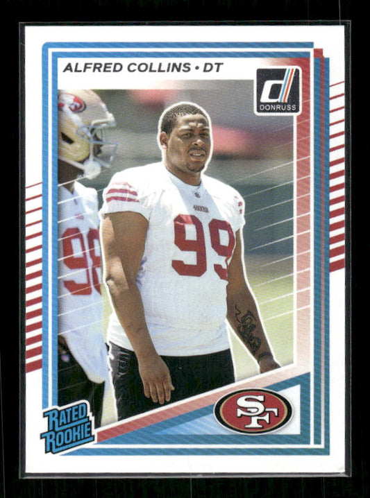 Alfred Collins - 2025 Donruss Football - Rated Rookie