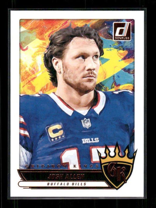 Josh Allen - 2025 Donruss Football - Gridiron Kings