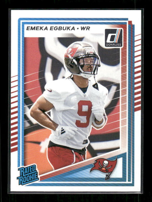 Emeka Egbuka - 2025 Donruss Football - Rated Rookie