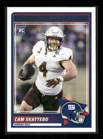 Cam Skattebo - 2025 Score Football - Rookie