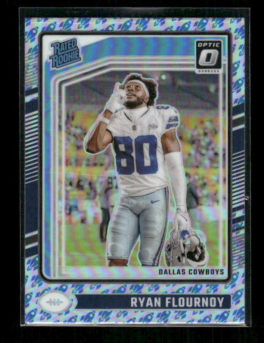 Ryan Flournoy - 2024 Donruss Optic - Rocket Emoji SSP - Rated Rookie