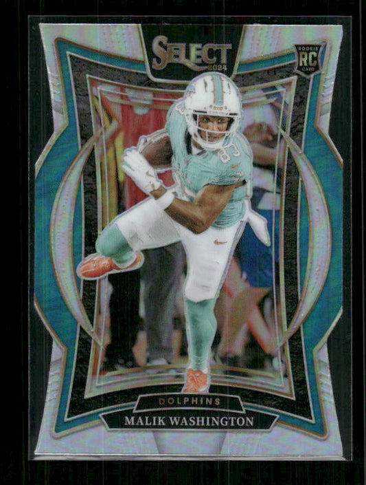 Malik Washington - 2024 Select Football - Silver Die Cut - Concourse - Rookie