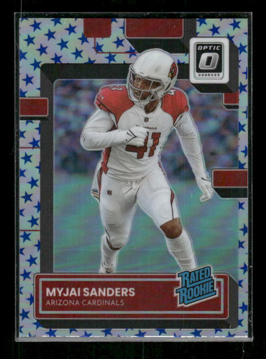 Myjai Sanders - 2022 Donruss Optic - Stars SSP - Rated Rookie