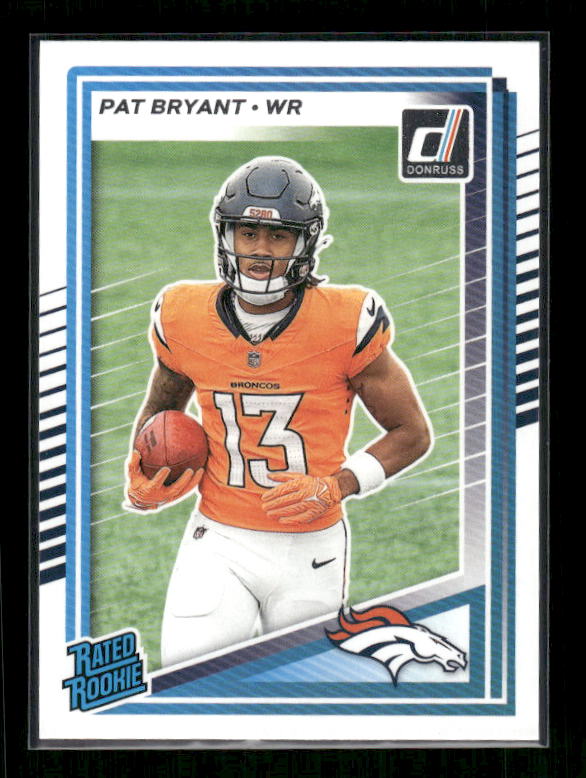 Pat Bryant - 2025 Donruss Football - Rated Rookie