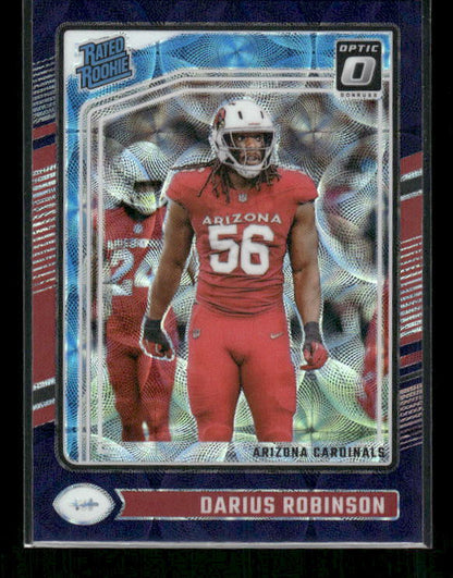 Darius Robinson - 2024 Donruss Optic - Purple Scope - Rated Rookie