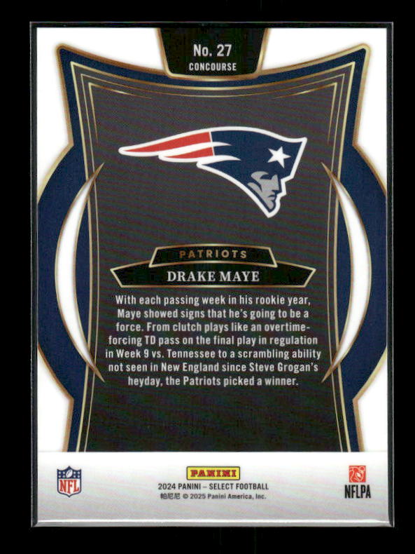 Drake Maye - 2024 Select Football - Rookie