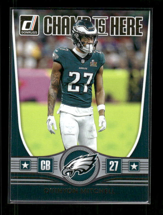 Quinyon Mitchell - 2025 Donruss Football - Change is Here