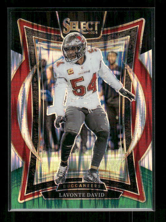 Lavonte David - 2024 Select Football - Black & Green Shock
