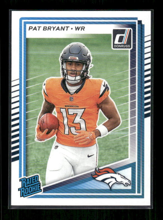 Pat Bryant - 2025 Donruss Football - Rated Rookie