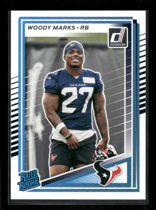 Woody Marks - 2025 Donruss Football - Rated Rookie