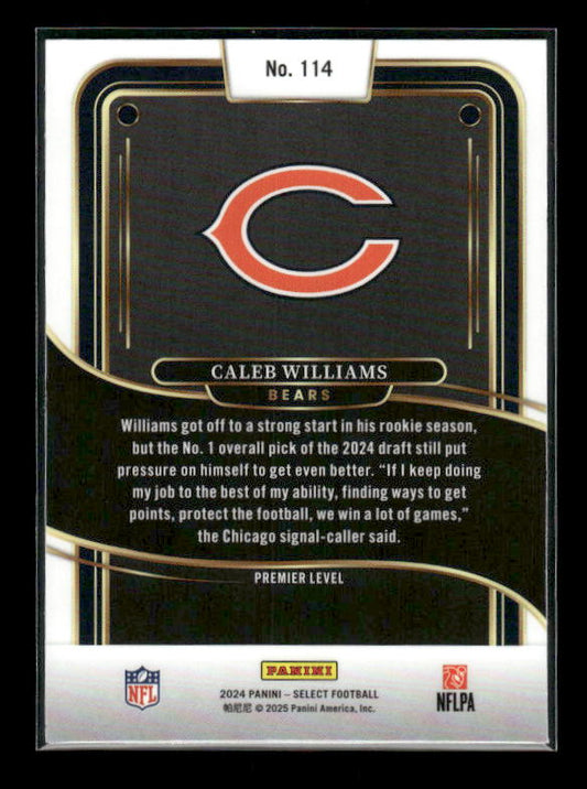 Caleb Williams - 2024 Select Football - Premier Level - Rookie