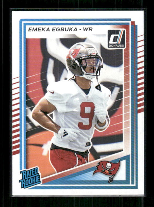 Emeka Egbuka - 2025 Donruss Football - Rated Rookie