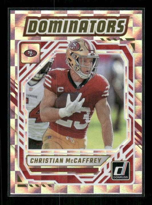 Christian McCaffrey - 2025 Donruss Football - Dominators