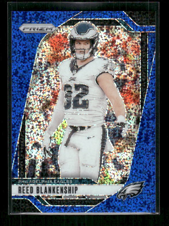 Reed Blankenship - 2024 Panini Prizm - Blue Sparkle /96 - Rookie