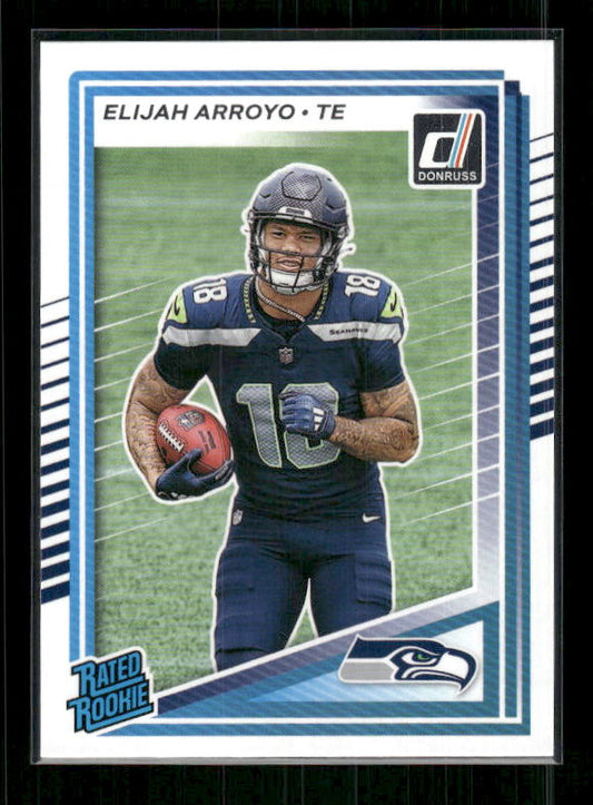 Elijah Arroyo - 2025 Donruss Football - Rated Rookie