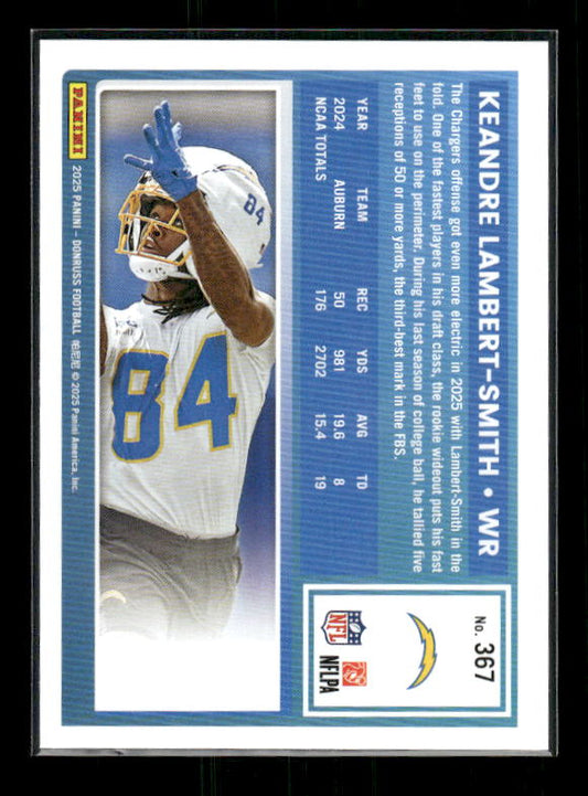 KeAndre Lambert Smith - 2025 Donruss Football - Rated Rookie