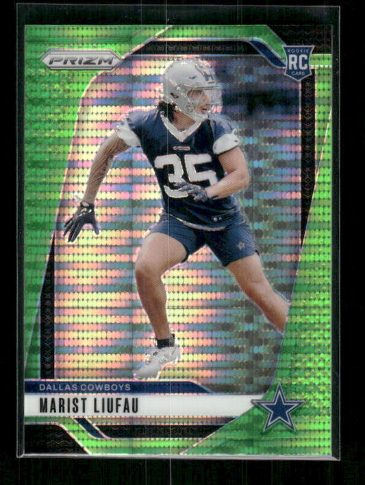 Marist Liufau - 2024 Panini Prizm - Neon Green Pulsar - Rookie