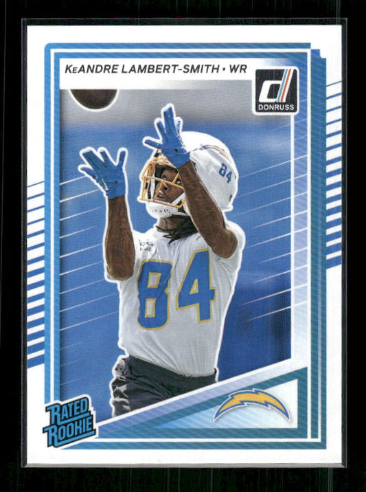 KeAndre Lambert Smith - 2025 Donruss Football - Rated Rookie