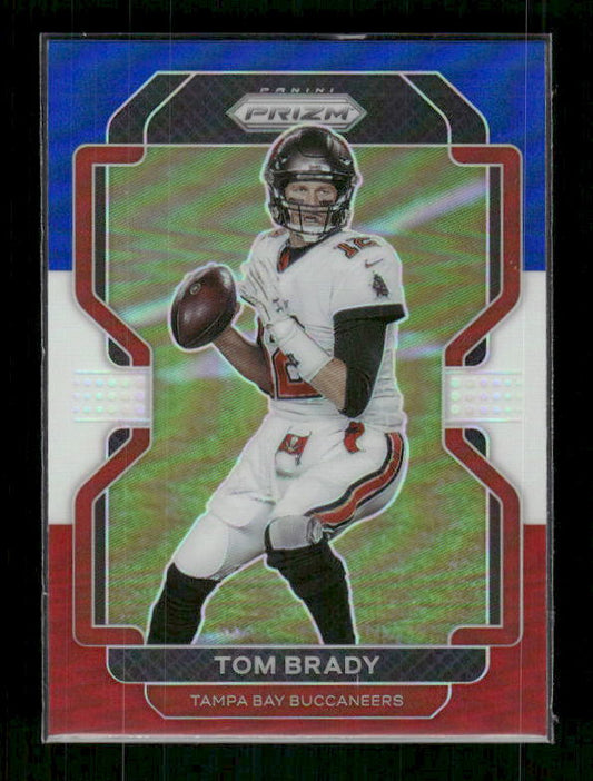 Tom Brady - 2021 Panini Prizm - Red White & Blue
