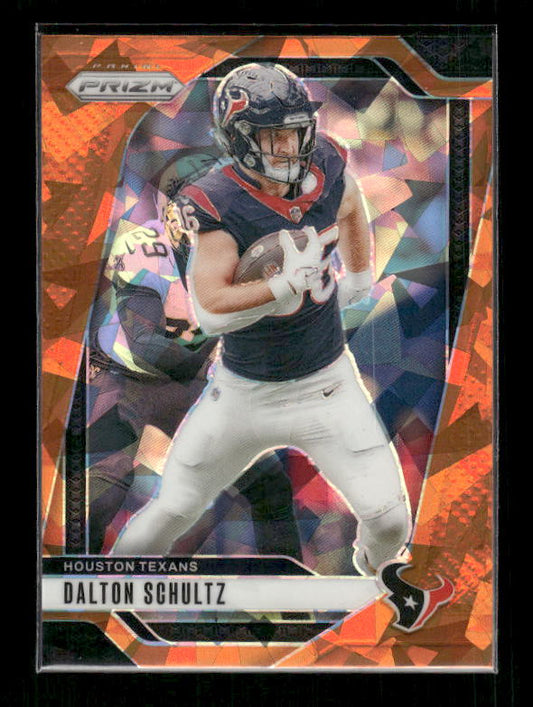 Dalton Schultz - 2024 Panini Prizm - Orange Ice