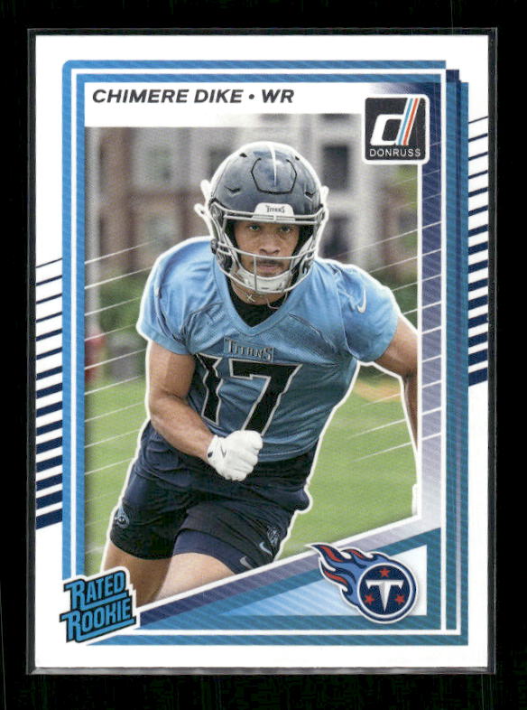 Chimere Dike - 2025 Donruss Football - Rated Rookie