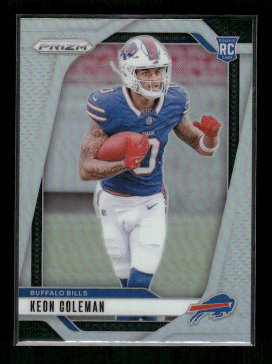 Keon Coleman - 2024 Panini Prizm - Silver Prizm - Rookie