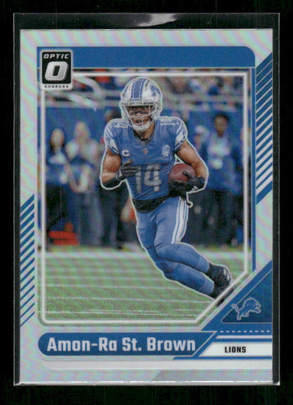 Amon Ra St. Brown - 2024 Donruss Optic - Holo