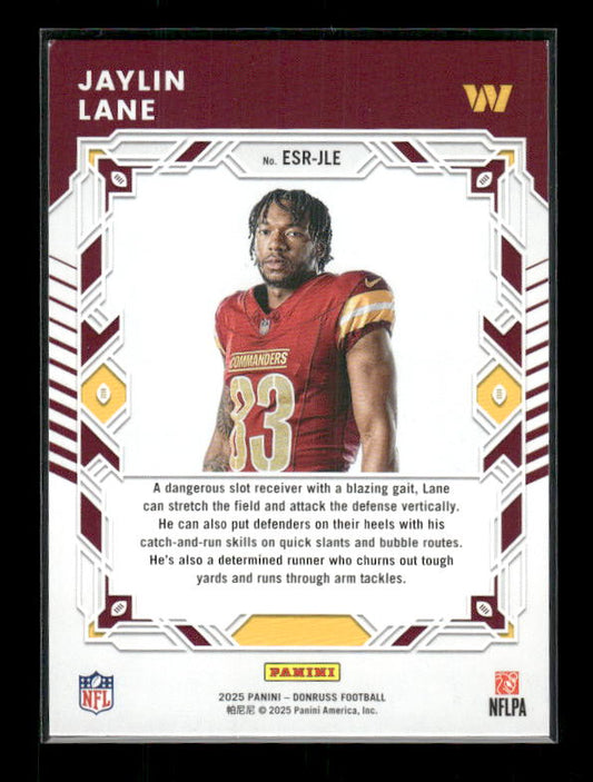 Jaylin Lane - 2025 Donruss Football - Elite Series Rookies