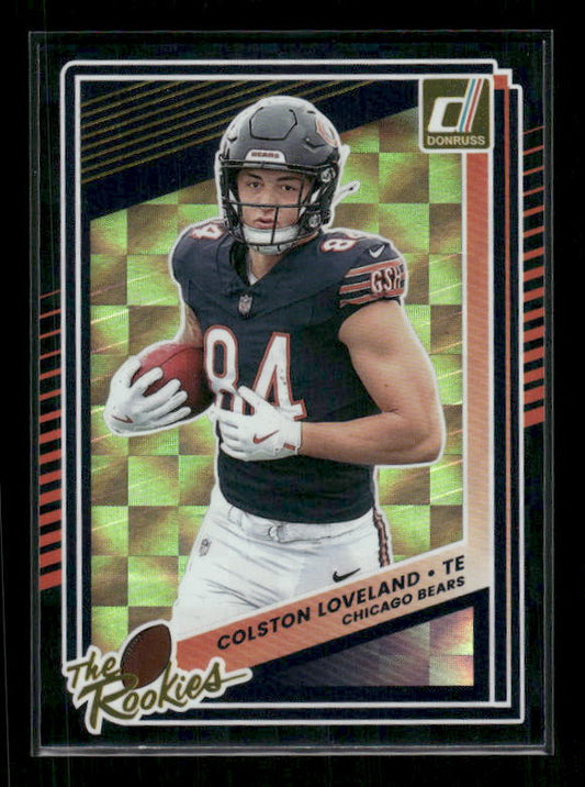 Colston Loveland - 2025 Donruss Football - The Rookies