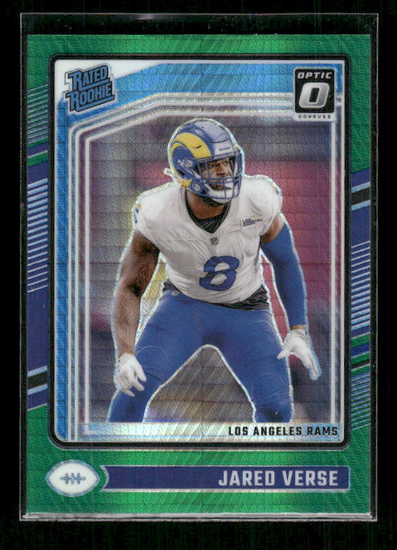 Jared Verse - 2024 Donruss Optic - Green Hyper - Rated Rookie