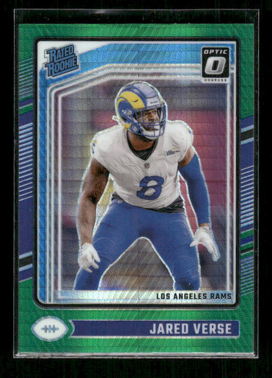 Jared Verse - 2024 Donruss Optic - Green Hyper - Rated Rookie