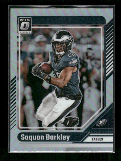 Saquon Barkley - 2024 Donruss Optic - Holo