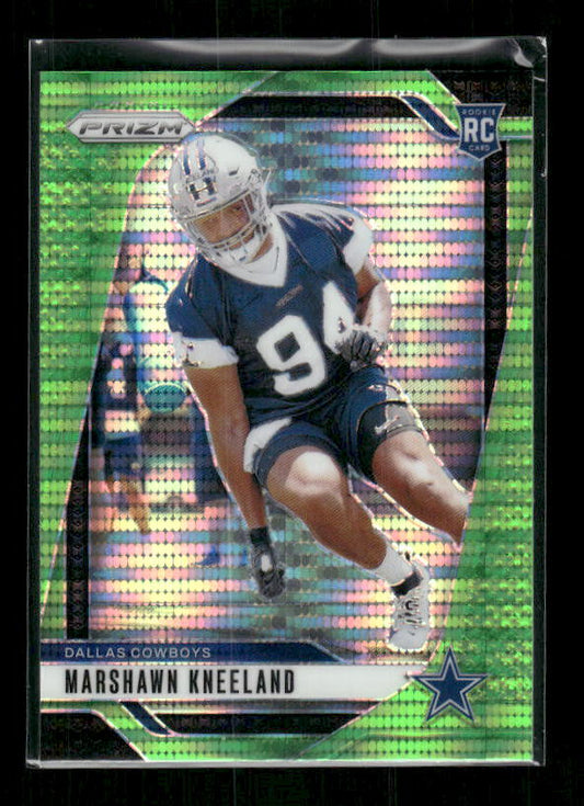 Marshawn Kneeland - 2024 Panini Prizm - Neon Green Pulsar - Rookie