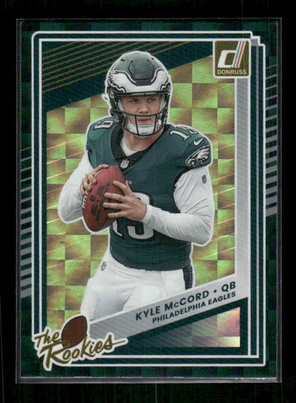 Kyle McCord - 2025 Donruss Football - The Rookie