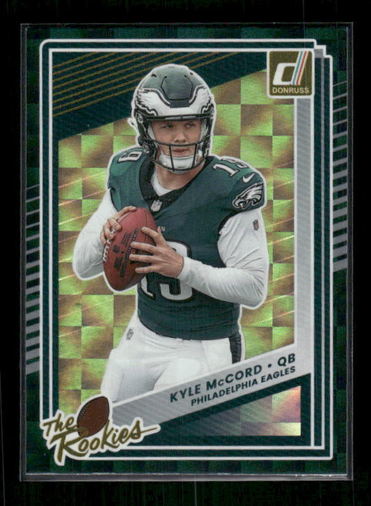 Kyle McCord - 2025 Donruss Football - The Rookie