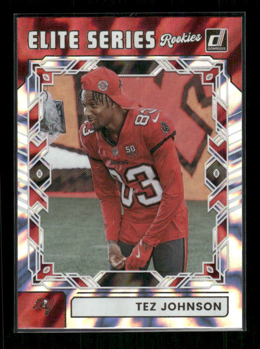 Tez Johnson - 2025 Donruss Football - Elite Series Rookies