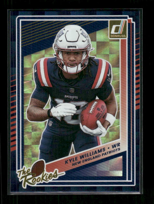 Kyle Williams - 2025 Donruss Football - The Rookies