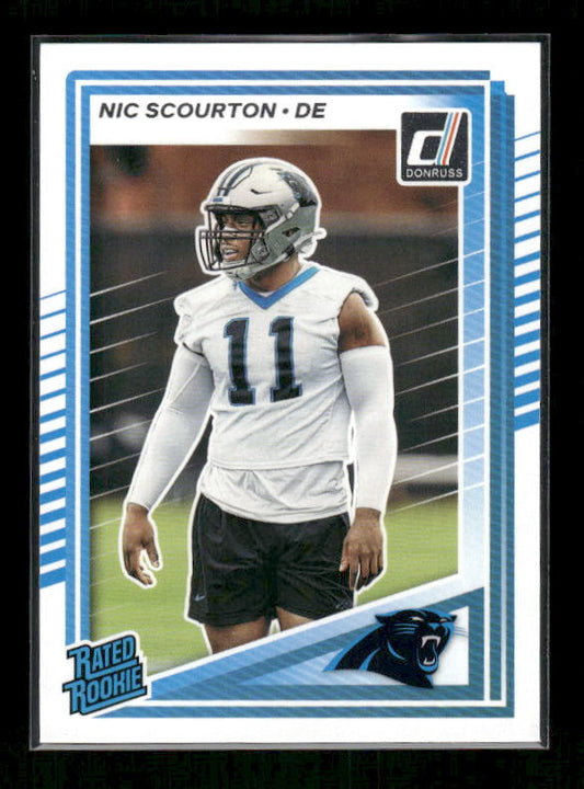 Nic Scourton - 2025 Donruss Football - Rated Rookie