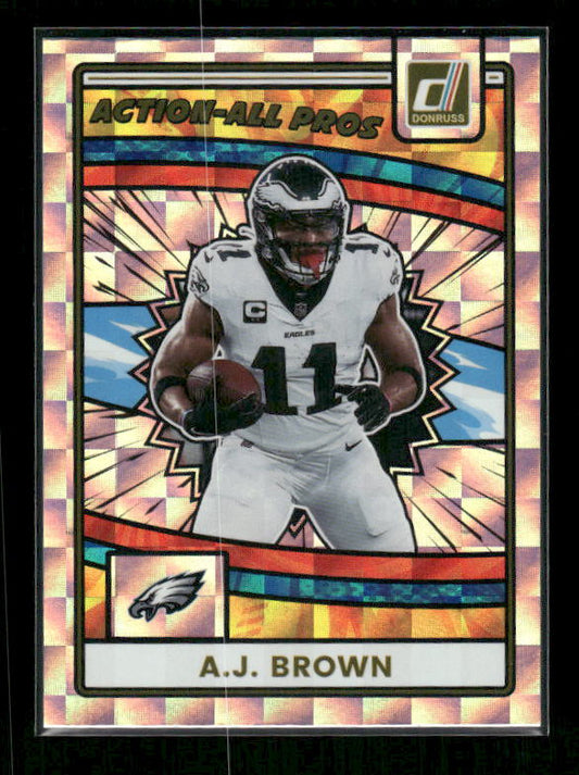 A.J. Brown - 2025 Donruss Football - Action All Pros