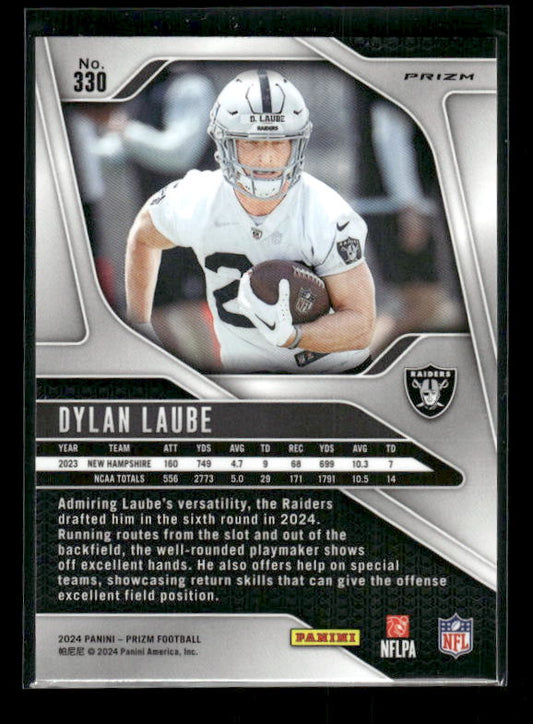 Dylan Laube - 2024 Panini Prizm - Neon Green Pulsar - Rookie
