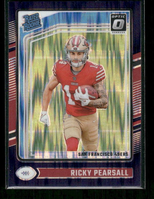 Ricky Pearsall - 2024 Donruss Optic - Purple Shock - Rated Rookie