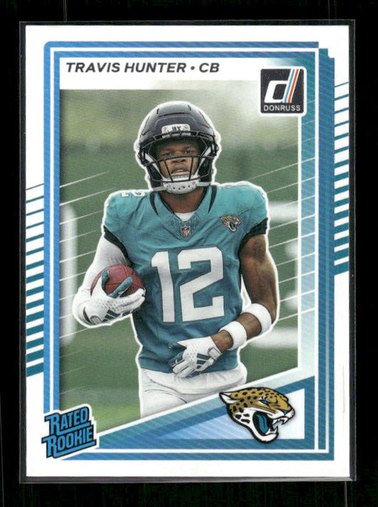 Travis Hunter - 2025 Donruss Football - Rated Rookie