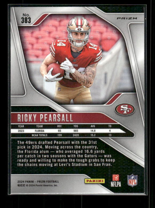 Ricky Pearsall - 2024 Panini Prizm - Disco - Rookie