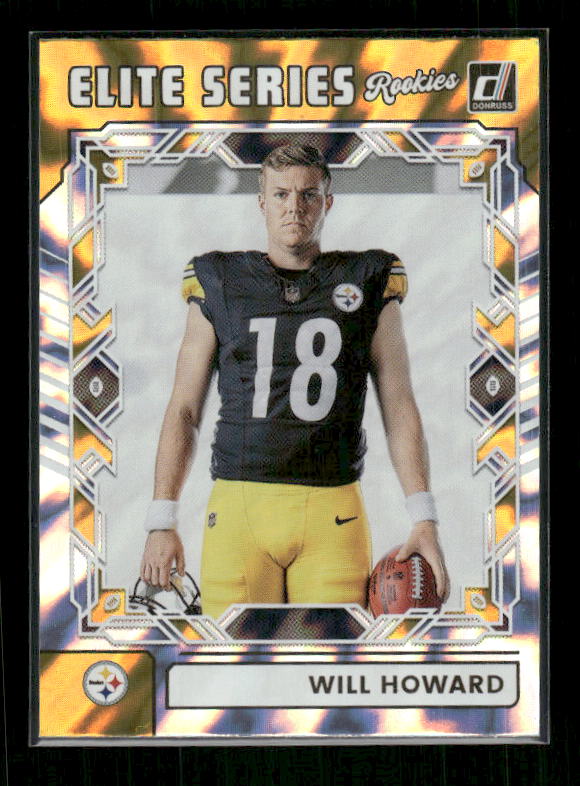 Will Howard - 2025 Donruss Football - Elite Series Rookies