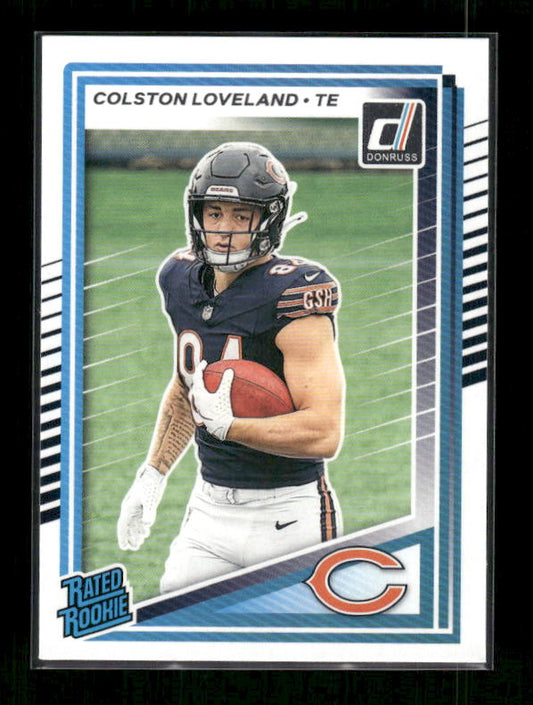 Colston Loveland - 2025 Donruss Football - Rated Rookie