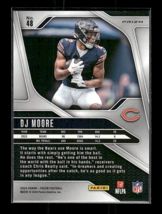 DJ Moore - 2024 Panini Prizm - Green Wave