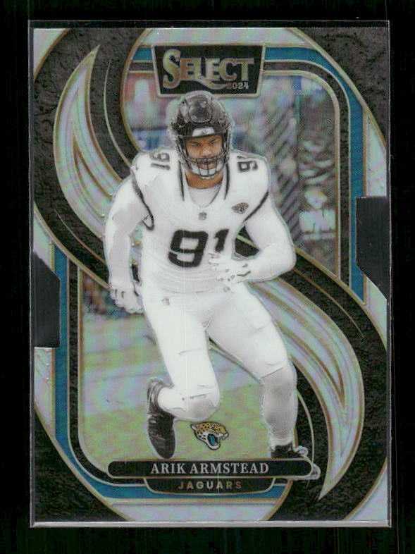 Arik Armstead - 2024 Select Football - Premier Silver Die Cut