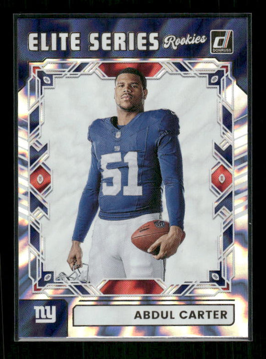 Abdul Carter - 2025 Donruss Football - Elite Series Rookies